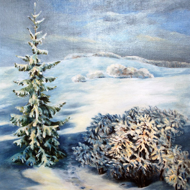 Cesty k domovu | Olej na plátně | 60x80 cm | 2009