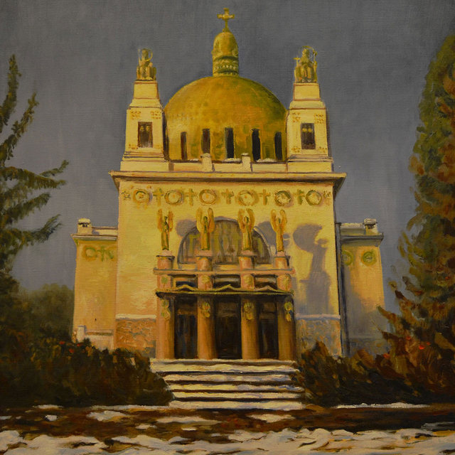 Steinhof | Olej na plátně | 75x95 cm | 2017