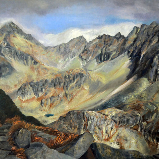 Vysoké Tatry | Olej na plátně