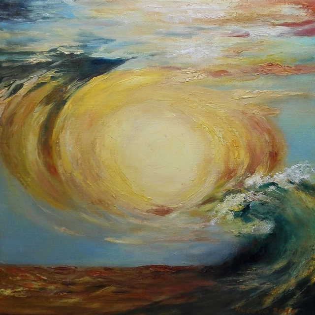Naděje | Olej na plátně | 30x30 cm | 2019